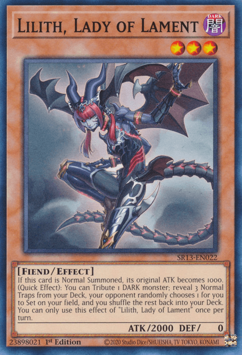 Lilith, Lady of Lament [SR13-EN022] Common - Josh's Cards