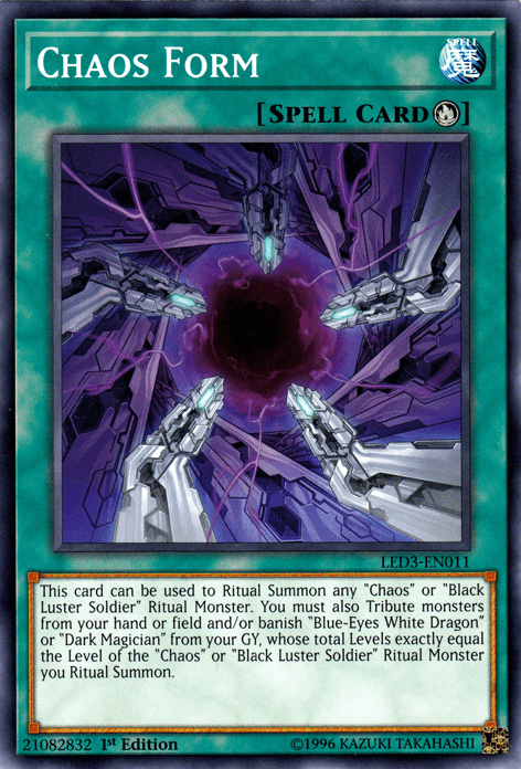 Chaos Form [LED3-EN011] Common - Josh's Cards