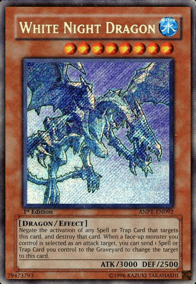 White Night Dragon [ANPR-EN092] Secret Rare - Josh's Cards