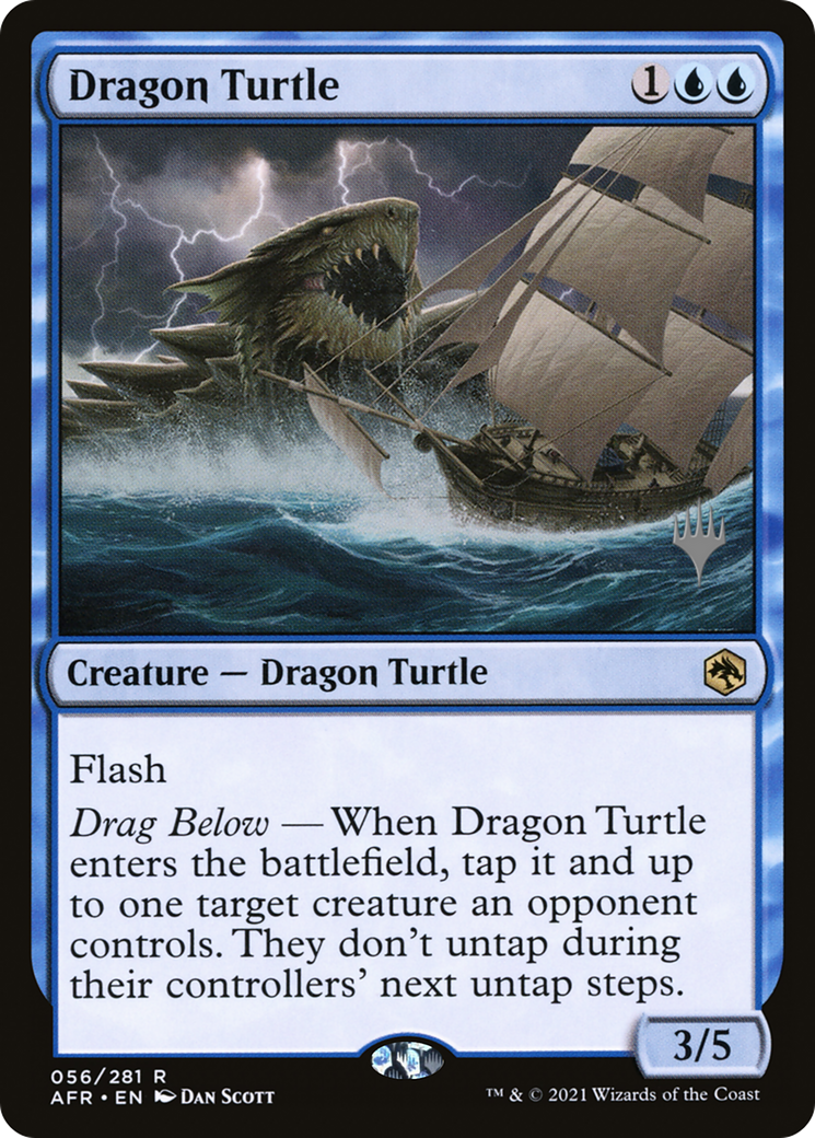Dragon Turtle (PPAFR-56P) - Adventures in the Forgotten Realms Promos