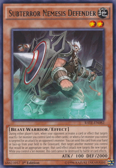 Subterror Nemesis Defender [RATE-EN082] Rare - Josh's Cards