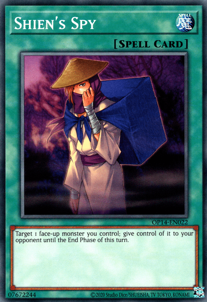 Shien's Spy [OP14-EN022] Common - Josh's Cards