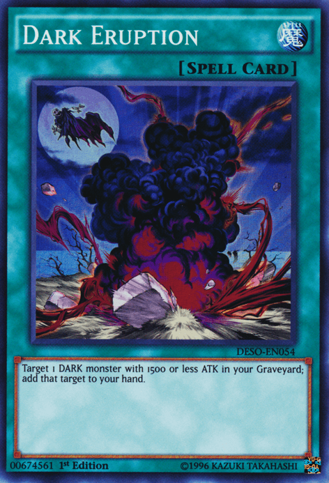Dark Eruption [DESO-EN054] Super Rare - Josh's Cards