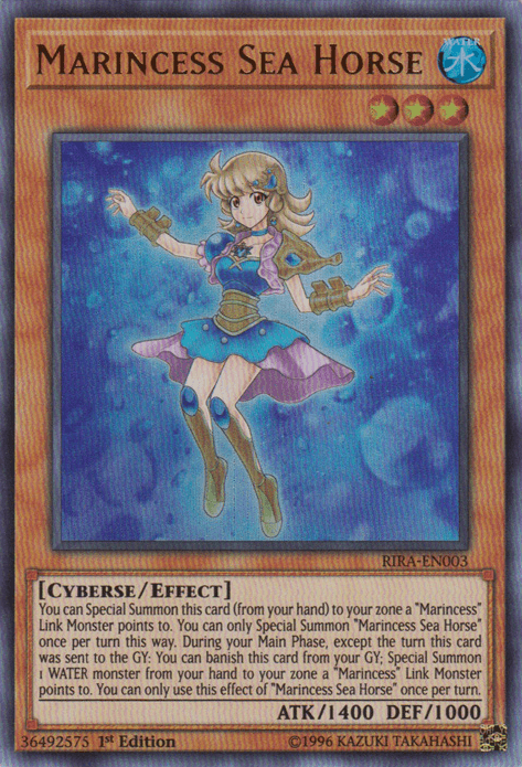 Marincess Sea Horse [RIRA-EN003] Ultra Rare - Josh's Cards
