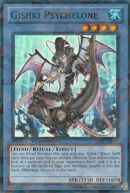 Gishki Psychelone [DT07-EN080] Super Rare - Josh's Cards