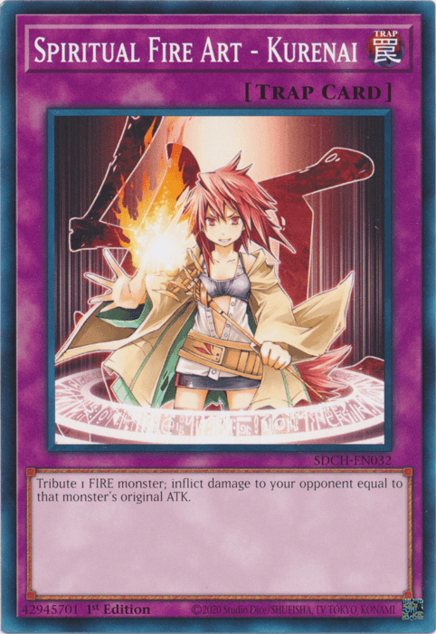 Spiritual Fire Art - Kurenai [SDCH-EN032] Common - Josh's Cards