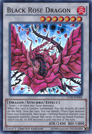 Black Rose Dragon (LC05-EN004) [LC05-EN004] Ultra Rare - Josh's Cards