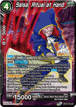 Salsa, Ritual at Hand (Uncommon) (BT13-145) [Supreme Rivalry] Parallel Foil