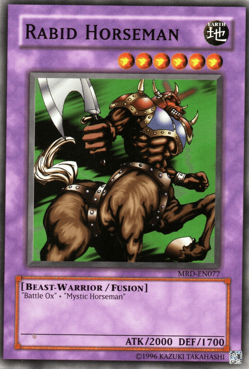 Rabid Horseman [MRD-EN077] Common - Josh's Cards