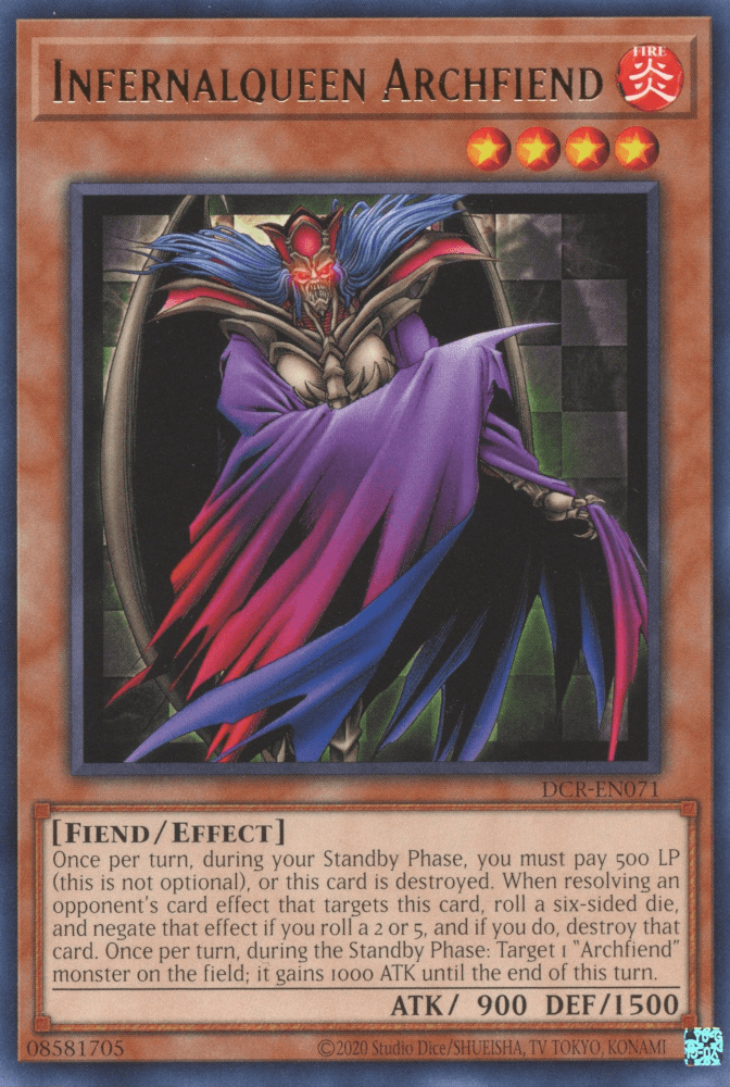 Infernalqueen Archfiend [DCR-EN071] Rare - Josh's Cards