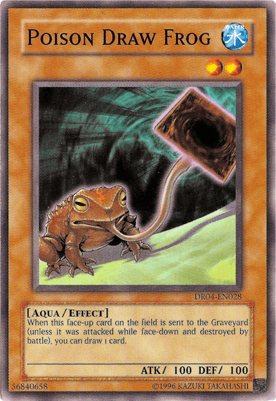 Poison Draw Frog [DR04-EN028] Common - Josh's Cards
