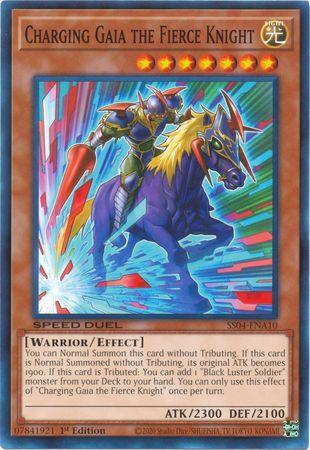 Charging Gaia the Fierce Knight [SS04-ENA10] Common - Josh's Cards