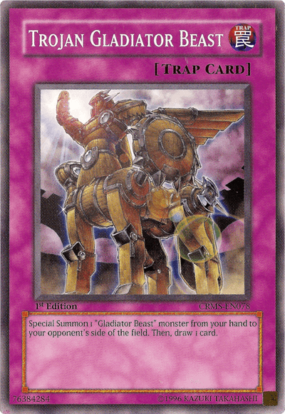 Trojan Gladiator Beast [CRMS-EN078] Common - Josh's Cards