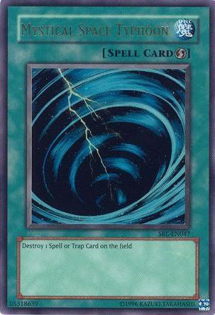 Mystical Space Typhoon [SRL-EN047] Ultra Rare - Josh's Cards