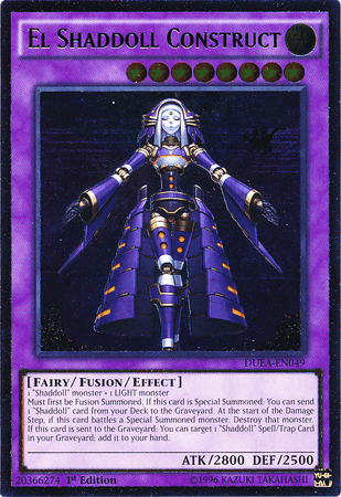 El Shaddoll Construct (UTR) [DUEA-EN049] Ultimate Rare - Josh's Cards