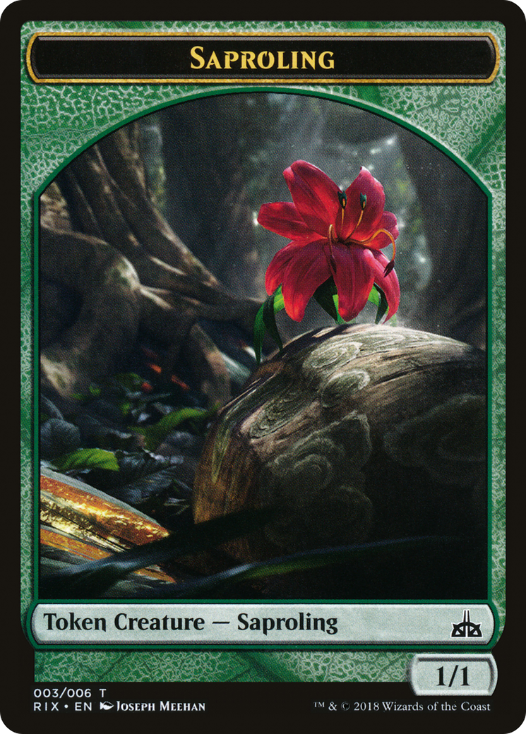 Saproling (RIX-003) - Rivals of Ixalan Tokens