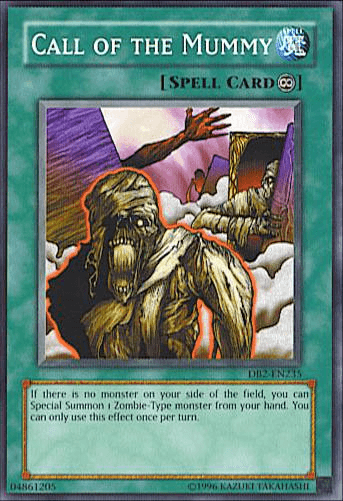 Call of the Mummy [DB2-EN235] Common - Josh's Cards