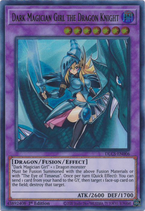 Dark Magician Girl the Dragon Knight [DLCS-EN006] Ultra Rare - Josh's Cards
