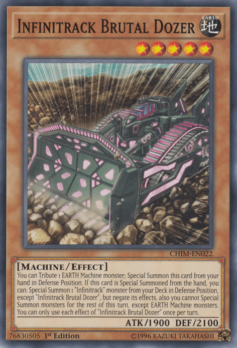 Infinitrack Brutal Dozer [CHIM-EN022] Common - Josh's Cards
