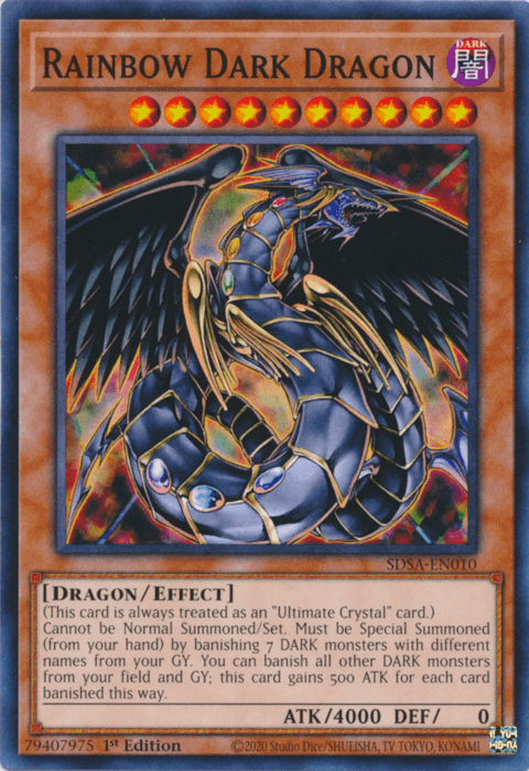 Rainbow Dark Dragon [SDSA-EN010] Common - Josh's Cards
