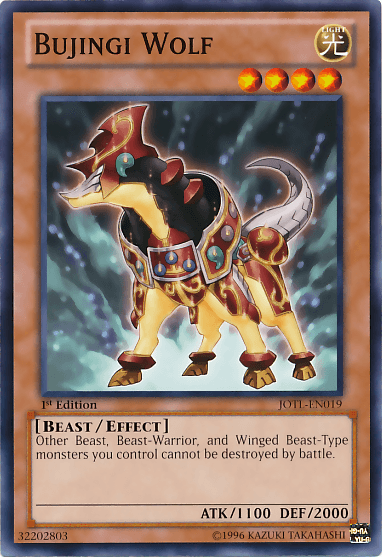 Bujingi Wolf [JOTL-EN019] Common - Josh's Cards