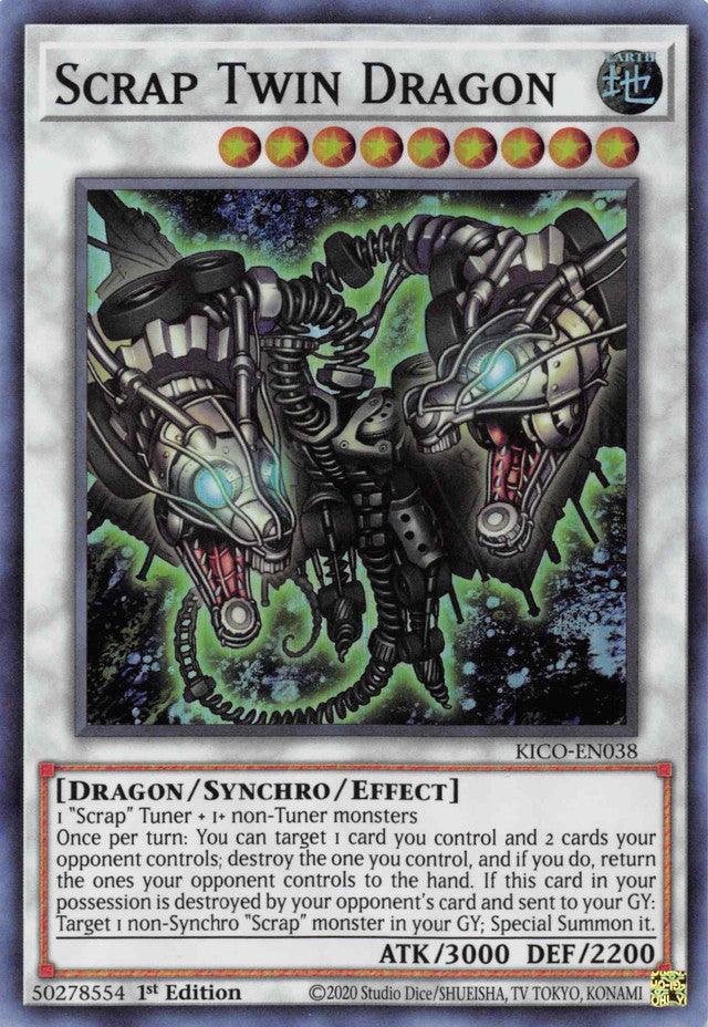 Scrap Twin Dragon [KICO-EN038] Super Rare - Josh's Cards