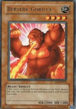 Berserk Gorilla [IOC-EN013] Rare - Josh's Cards