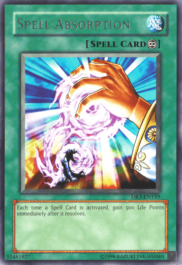 Spell Absorption [DR3-EN159] Rare - Josh's Cards