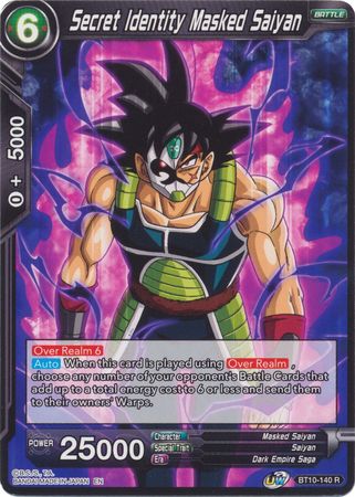 Secret Identity Masked Saiyan (BT10-140) [Rise of the Unison Warrior] Parallel Foil