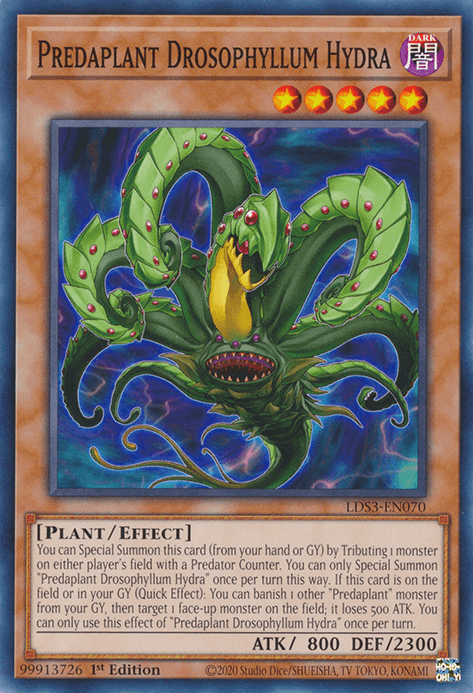 Predaplant Drosophyllum Hydra [LDS3-EN070] Common - Josh's Cards