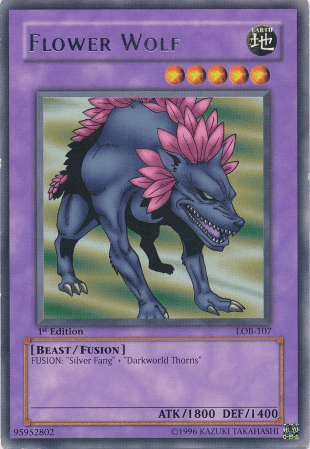 Flower Wolf [LOB-107] Rare - Josh's Cards