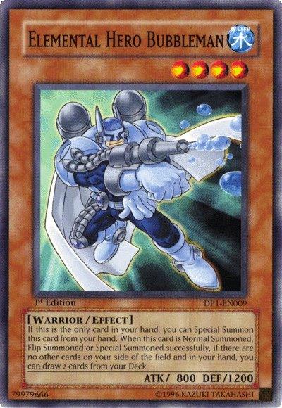 Elemental Hero Bubbleman [DP1-EN009] Common - Josh's Cards