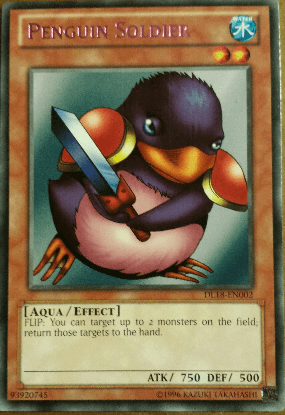 Penguin Soldier (Purple - DL18) [DL18-EN002] Rare - Josh's Cards