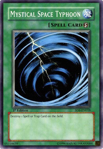 Mystical Space Typhoon [SD6-EN018] Common - Josh's Cards