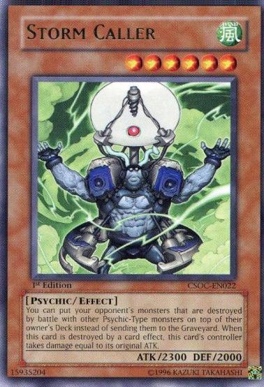Storm Caller [CSOC-EN022] Rare - Josh's Cards