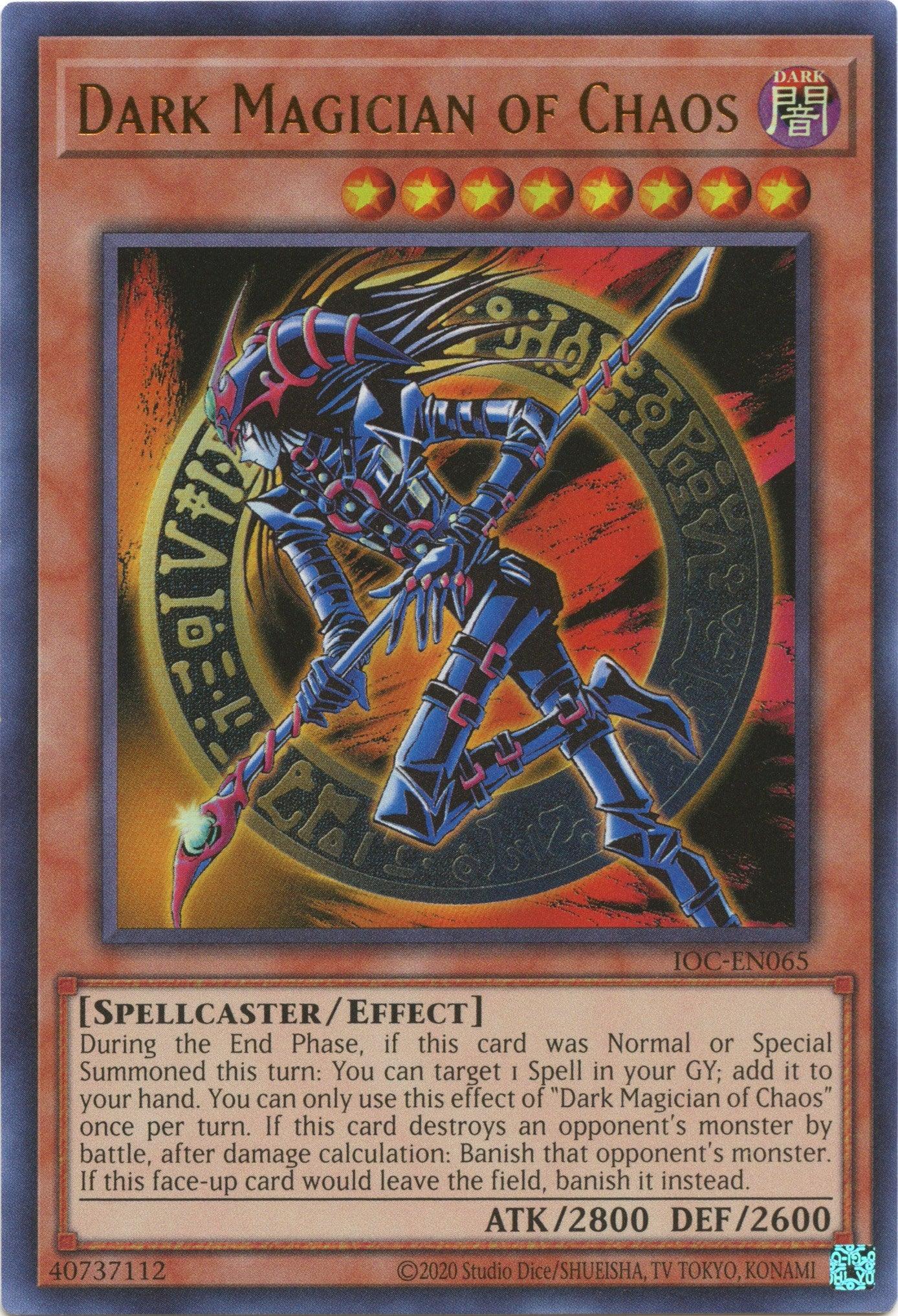 Dark Magician of Chaos (25th Anniversary) [IOC-EN065] Ultra Rare - Josh's Cards