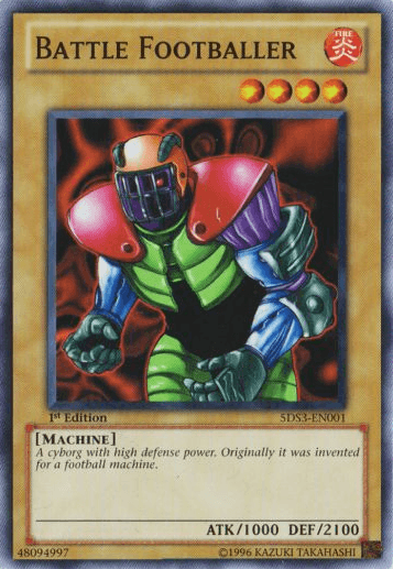 Battle Footballer [5DS3-EN001] Common - Josh's Cards