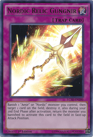 Nordic Relic Gungnir [LC5D-EN200] Ultra Rare - Josh's Cards