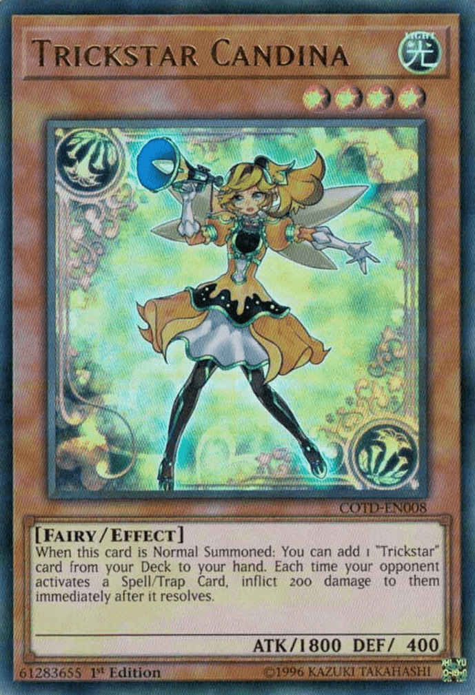 Trickstar Candina [COTD-EN008] Ultra Rare - Josh's Cards