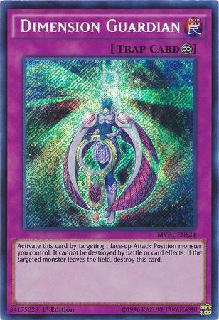 Dimension Guardian [MVP1-ENS24] Secret Rare - Josh's Cards