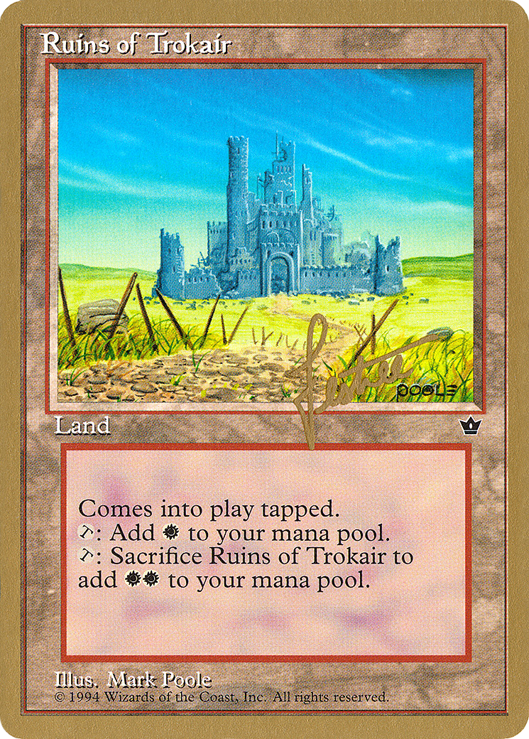 Ruins of Trokair (WCD-BL100) - Pro Tour Collector Set