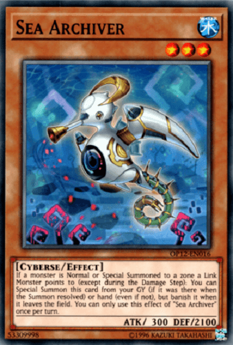Sea Archiver [OP12-EN016] Common - Josh's Cards