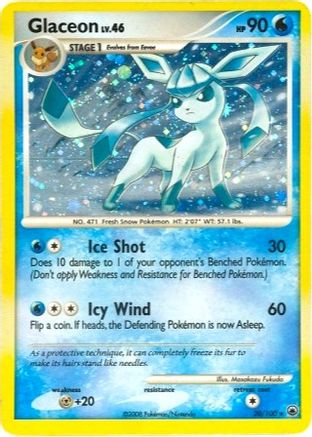 Glaceon (DP Majestic Dawn) 020/100 - Deck Exclusives Holofoil