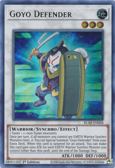 Goyo Defender [BLAR-EN058] Ultra Rare - Josh's Cards