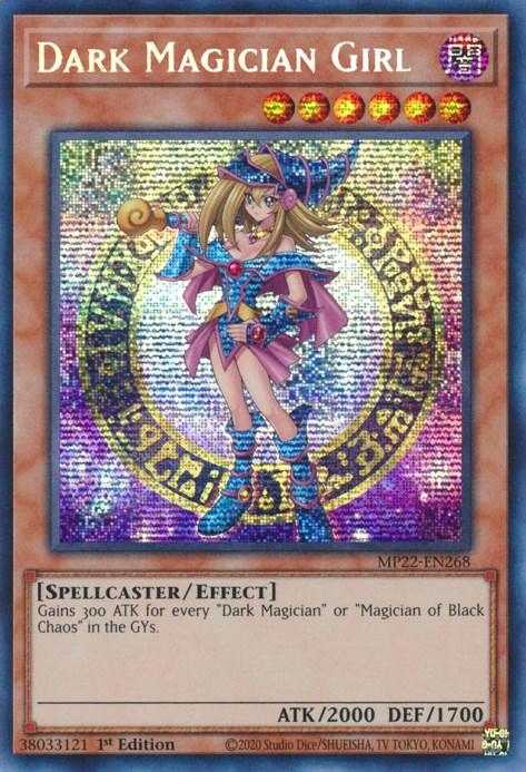 Dark Magician Girl [MP22-EN268] Prismatic Secret Rare - Josh's Cards