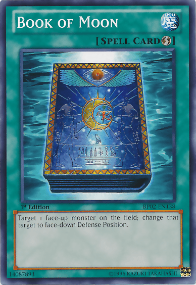 Book of Moon [BP02-EN138] Mosaic Rare - Josh's Cards
