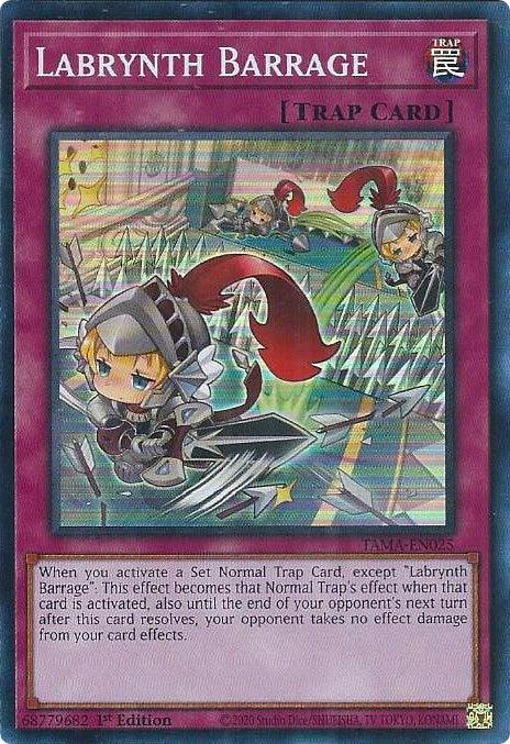 Labrynth Barrage [TAMA-EN025] Super Rare - Josh's Cards