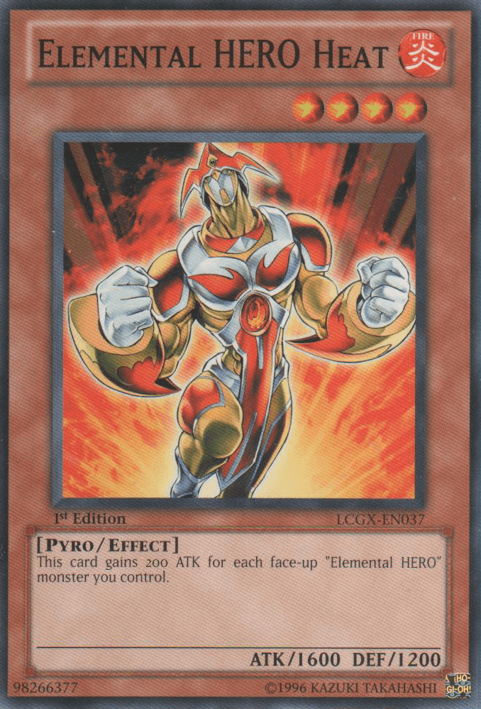 Elemental HERO Heat [LCGX-EN037] Common - Josh's Cards