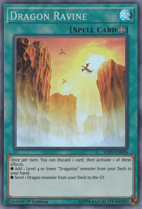 Dragon Ravine [MYFI-EN056] Super Rare - Josh's Cards