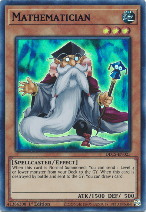 Mathematician (Blue) [DLCS-EN025] Ultra Rare - Josh's Cards